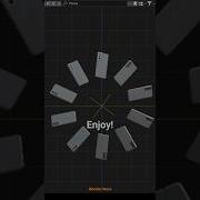 Smooth Circular Array Animation In Blender Blender Blendertutorial Blendertips