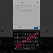 How To Find ASCII Value In Python ASCII Value Kaise Nikale Python Me Shorts Python Coding Ascii