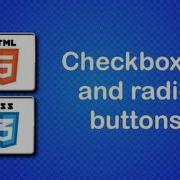 HTML5 And CSS3 Beginner Tutorial 42 Checkboxes And Radio Buttons