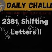 2381 Shifting Letters II Leetcode Daily Challenge Dsa Shashcode Java