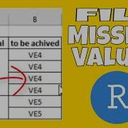 R Tidyverse Fill Missing Values