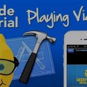XCode 4 Tutorial Playing A Video File Geeky Lemon Development