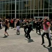 I M A Believer Edmonton Stop Clean Wash Hands Flash Mob
