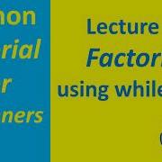 How To Find Factorial Of Number In Python Python Tutorial For Beginners