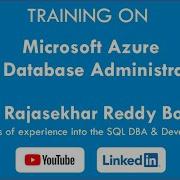 AZURE SQLDBA Training Complete Demo