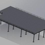 Advanced Structural Analysis In SOLIDWORKS Staircase Assembly Analysis