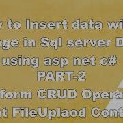 Save Image To Database Using Asp Net UPLOADING AND RETRIEVING IMAGES FROM DATABASE IN ASP NET