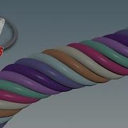 Houdini Create Twisted Cables Using Sweep Nodes
