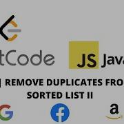 LEETCODE 82 JAVASCRIPT REMOVE DUPLICATES FROM A SORTED LIST II