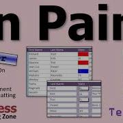 How To Use The On Paint Event In Microsoft Access Forms To Supplement Conditional Formatting