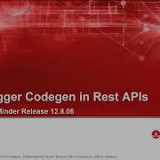 Support For Swagger Codegen In REST APIs