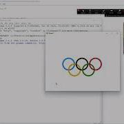 Student Project Making Olympic Rings Using Pygame