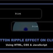 Ripple Effect Button On Click Using HTML CSS JavaScript