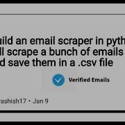 Lets Build An Email Scraper In Python That Will Scrape From Texts And Scrape Mails In Csv File