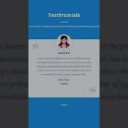 Responsive Testimonials Section Using Only HTML CSS JAVA SCRIPT