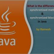 JAVA FAQ 81 What Is The Difference Between Synchronized Method Vs Synchronized Block In Java