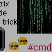 Matrix Falling Code Using Notepad Command Prompt Matrix Falling Code