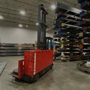 RAYMOND 6 000 LB Sideloader Forklift Model 071 SL60TN
