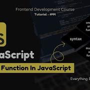 Arrow Function In JavaScript Explained JavaScript Course Frontend Dev Course Tutorial 44