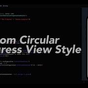 Create Custom Circular Progress View Style 1minSwiftUI