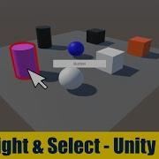 Highlight And Select Object At Runtime Using C In Unity