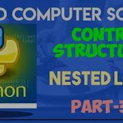 12 Std Chapter 6 Control Structures Nested Loop Part 3 Live Program Run Through Mobile