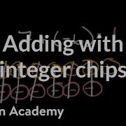 Adding With Integer Chips Integers Addition And Subtraction 7th Grade Khan Academy