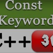 Const Keyword With Functions And Arrays In C With Example CPP Programming Video Tutorial