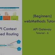 6 SoftwareAG WebMethods API Gateway Tutorial Context Based Routing Of APIs