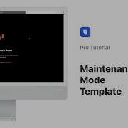 Maintenance Mode Template Pro Tutorial Blocksy