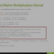 Lecture 4 4 Tiled Matrix Multiplication Kernel