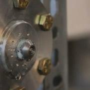 Hollistar Rocket V1 Injector Plate Cold Water Flow Test