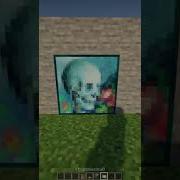 Minecraft секретный замок на двери с картиной КороткиеФотографии