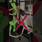 Correct Method Of Connecting Safety Lanyard
