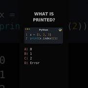 Python Index Challenge