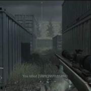 COD4 1v1 Half Hard Scoping Handicapper Lol WTF