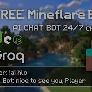 FREE AI MC Chat Bot Using Mineflayer 24 7