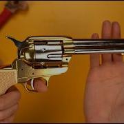 Макет револьвер Colt Peacemaker 5 5 DE 1108L кал 45 рукоять под кость США 1873 Denix