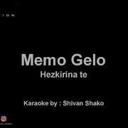 Karaoke Kurdi Memo Gelo Hezkirna Te كرايوكي كوردي ممو