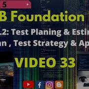 ISTQB Foundation Level CH 5 Test Management Topic 5 2 Test Planning Estimation Video 33