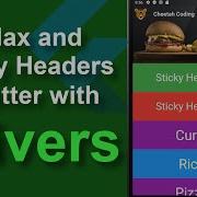 Parallax Effects And Sticky Headers In Flutter With Slivers