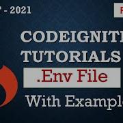 Env File Configurations In Codeigniter 4 Codeigniter 4 Tutorials Part 4