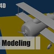 05 Cinema 4D Plane Modeling With Primitive Objects English Language بالعربى