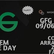 177 Convert Array Into Zig Zag Fashion Gfg Potd 09 06 2024 GFG Problem Of The Day