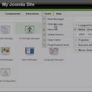 Joomla How To Use The Private Messaging System