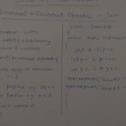 Episode6 Increment And Decrement Operators In Java