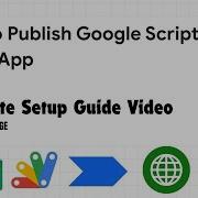 How To Setup And Deploy A Web App Using Google Apps Script And Google Sheets