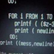 ALGOL 68 Program Sorting Numbers