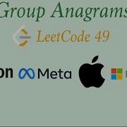 Group Anagrams Blind75 LeetCode Python