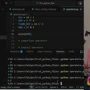 Arithmetic Operators In Python